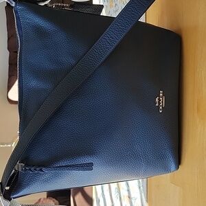 Removing Soon!Coach Val Duffle Pebble Leather Crossbody/ Shoulder bag.